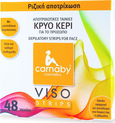 Carnaby Viso Ταινίες Αποτρίχωσης για το Πρόσωπο 48τμχ