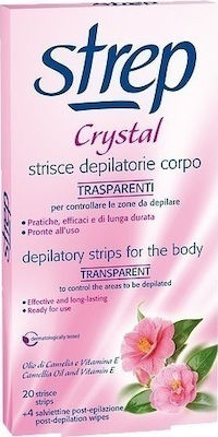 Strep Crystal Ταινίες Αποτρίχωσης 20τμχ