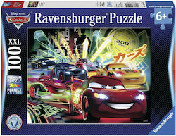 Детски Пъзел Cars Neon за 6++ Години 100бр Ravensburger