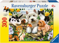 Kinderpuzzle Χαρούμενα Ζωάκια für 9++ Jahre 300pcs Ravensburger