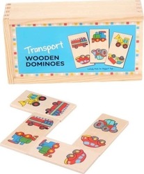 Big Jigs Board Game Domino Μεταφορικά Μέσα BJ738 (EN)