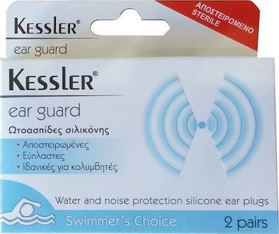 Kessler Ear Guard Silicone Earplugs 4pcs