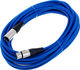 The Sssnake SM10BL XLR-Kabel XLR-Stecker – XLR-Buchse Blau 10 m SM10BL