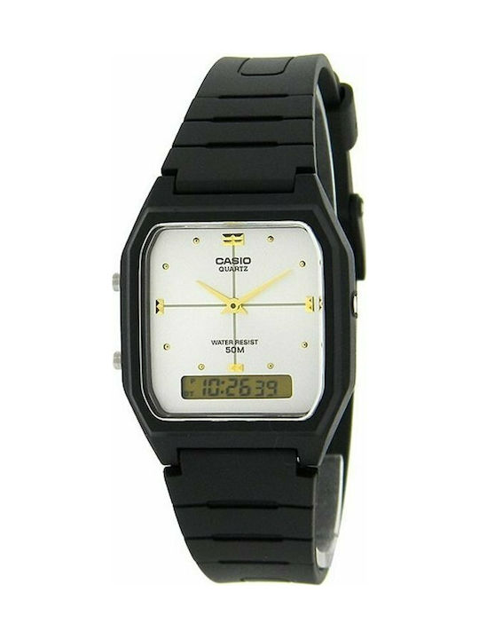 Casio Ceas cu Curea de cauciuc AW-48HE-7A