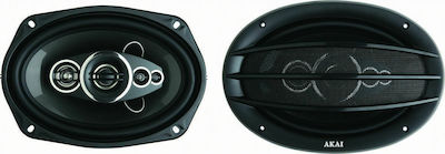 Akai Car Speaker Set CA008A-CV695C 6x9" with 150W RMS (2 Way)