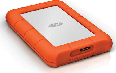 Lacie Rugged Mini USB 3.0 Εξωτερικός HDD 4TB 2.5" Πορτοκαλί