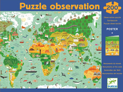 Puzzle 2D 200 Stücke