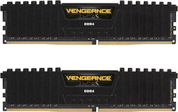 Corsair Vengeance LPX 16GB DDR4 RAM with 2 Modules (2x8GB) and 2400 Speed for Desktop