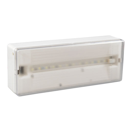 Olympia Electronics LED Εφεδρικό Φωτιστικό Ασφαλείας με Τροφοδοσία Μπαταρίας και Φωτοκύτταρο GR-108/12L/90