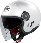 Nolan N21 Visor Classic 5 Metal White Motorradh...