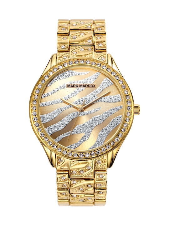 Mark Maddox Watch with Gold Metal Bracelet MM6006-20