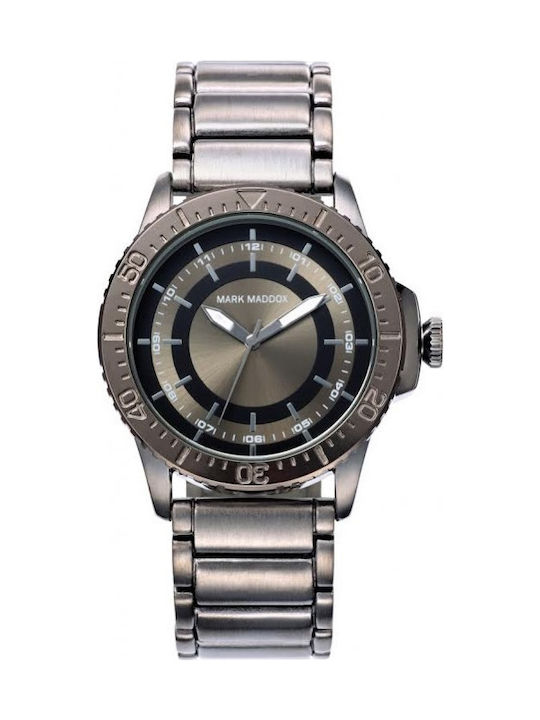 Mark Maddox Watch with Silver Metal Bracelet HM0009-54