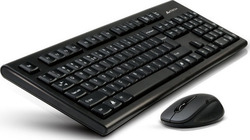 A4Tech Wireless Desktop Padless 7100n - Σετ με Ποντίκι Αγγλικό UK A4Tech Wireless Desktop Padless 7100n - Σετ με Ποντίκι Αγγλικό UK