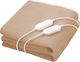 Sencor Double Electric Washable Blanket Beige 120W 140x160cm