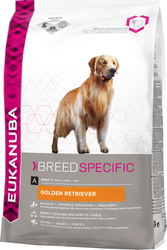 Eukanuba Adult Golden Retriever 12kg Hrană Uscată pentru Câini Adulți de Rase Mari cu Pui