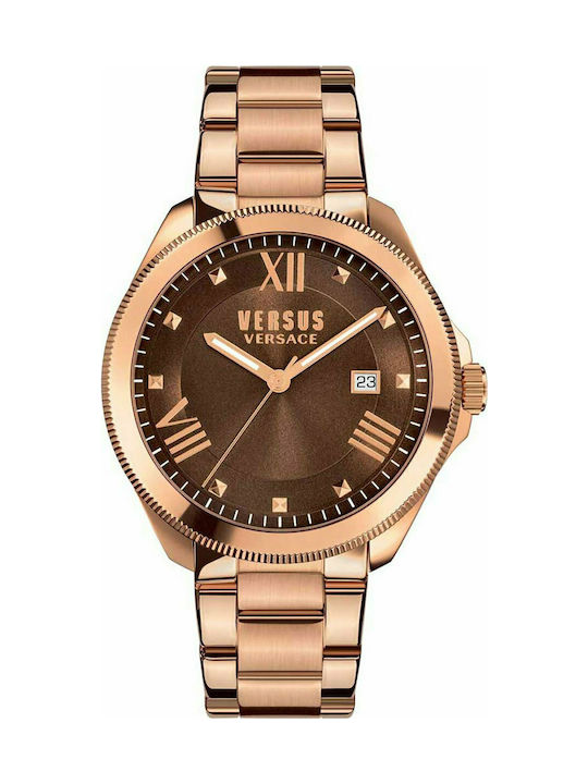 Versus by Versace Watch with Pink Gold Metal Bracelet SBE070015