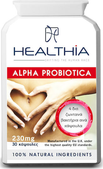 Healthia Alpha Probiotica Probiotics 230mg 30 caps