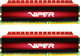 Patriot Viper 4 Series 8GB DDR4 RAM με 2 Modules (2x4GB) και Ταχύτητα 3200 για Desktop