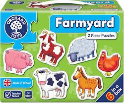 Kids Puzzle Farmyard for 2++ Years 12pcs Orchard