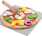 Le Toy Van Kochspielzeug / Küchenutensilien Pizza aus Holz für 3+ Jahre TV279