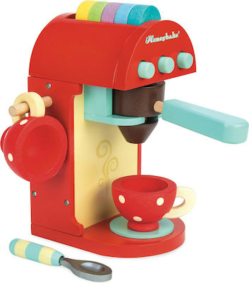 Le Toy Van Kinderhaushaltsgerät Cafe Machine aus Holz für 3+ Jahre TV299