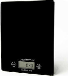 Esperanza Digital Kitchen Scale 1gr/5kg Black