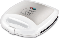 Beper 90.620 1300W για 4 Τοστ Λευκή Beper 90.620 1300W για 4 Τοστ Λευκή