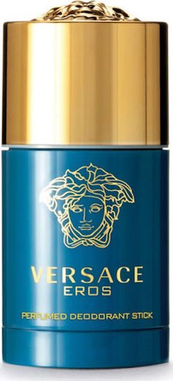 Versace Eros Perfumed Pour Homme Perfumed Deodorant Αποσμητικό σε Stick 75ml