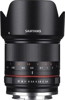 Samyang Crop Camera Lens 21mm f/1.4 ED AS UMC CS Wide Angle for Fujifilm X Mount Black