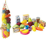 Dede Fruits & Vegetables Toy Fruit Set in Net for 3+ Years Old 24pcs 01582