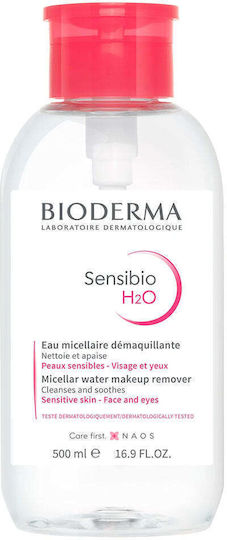 Bioderma Sensibio H2O Micellar Wasser Make-up-Entferner Gesicht 500ml
