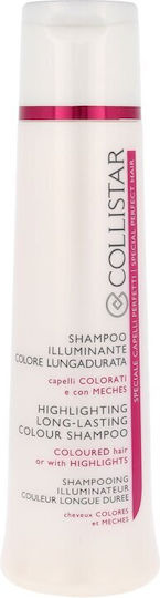 Collistar Highlighting Long-Lasting Colour Sampon De Păr & Strălucire Pentru Vopsit Păr 250ml
