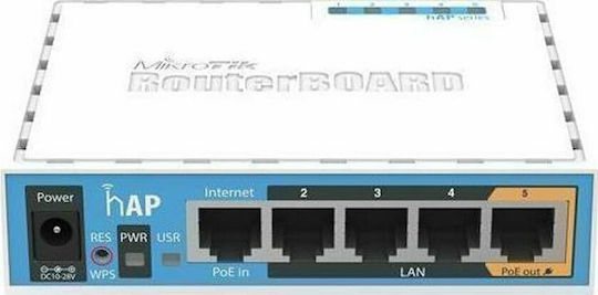MikroTik hap ac Lite Access Point Wi‑Fi 5 Dual Band (2.4 & 5GHz)