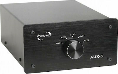 Dynavox AUX-S Audio Selector Switch Black