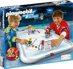 Playmobil Sport și acțiune Ice Hockey Arena pentru 5+ ani