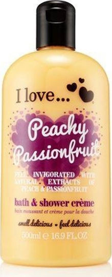 I Love Cosmetics Peachy Passion Fruit Bubble Bath Κρεμώδες Αφρόλουτρο & Άρωμα Τροπικά Φρούτα