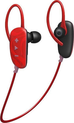 Jam Fusion In-ear Bluetooth Handsfree Ακουστικά με Αντοχή στον Ιδρώτα Κόκκινα