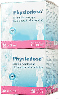 Physiodose Physiological Saline Solution Ampule cu ser fiziologic pentru bebelusi si copii 300ml