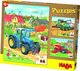 Kids Puzzle Tractor for 4++ Years 24pcs Haba