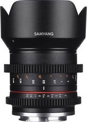 Samyang Φωτογραφικός Φακός 21mm T1.5 ED AS UMC CS (Canon M) Wide Angle για Canon EF-M Mount
