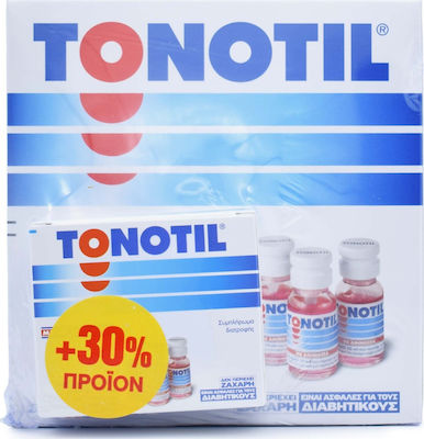 Tonotil with 4 Amino Acids Vitamin 10 Ampullen + 30% Produkt (10+3) für Energie