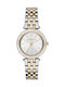 Michael Kors Darci Damenuhren 33mm Batterie mit Silber Rostfreier Stahl Armband