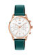 Henry London Stratford Γυναικείο Ρολόι 40mm Μπαταρίας με Μπλε Δερμάτινο Λουράκι