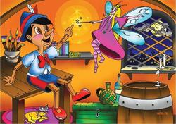 Kids Puzzle Pinocchio for 4++ Years 30pcs Next