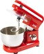 Bestron AKM500HR Kitchen Machine 450W with Stainless Bowl 2.5L Red