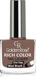 Golden Rose Богат Цвят Гланцов Лак За Нокти Каф...