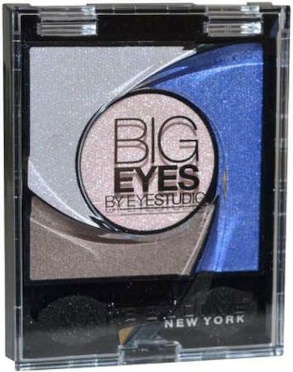 Maybelline Big Eyes Eye Shadow Palette in Solid Form 04 Luminous Blue 5.37gr