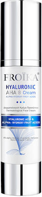 Froika AHA-8 24h Hidratantă & Anti-îmbătrânire Cremă Pentru Față cu Acid Hialuronic 50ml