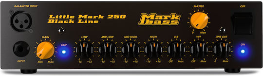 Markbass Little Mark 250 Κεφαλή Ηλεκτρικού Μπάσου 250W Μαύρη