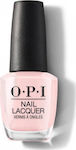 OPI Lacquer Gloss Βερνίκι Νυχιών Put It In Neutral 15ml